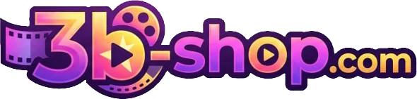 3b shop logo